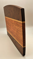 Walnut, Cherry, & Ash Decorative Serving Tray/ Cutting Board