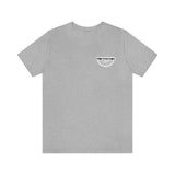 White Logo Unisex Jersey Short Sleeve Tee