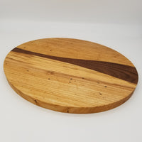 Spring Hill oval  with walnut ribbon tray