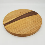 Spring Hill round with walnut ribbon tray